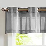 gardinen trends für kleine fenster Transparente Bistrogadine: Diese transparenten Küchenvorhang blockieren das Sonnenlicht nicht vollständig, sondern filtern es schön. Sie verleihen jedem Raum einen Hauch von Farbe und Mode, bieten einen leichten, sauberen Look und eine luftige Ästhetik, die das Ambiente Ihres Zimmers auflockert.