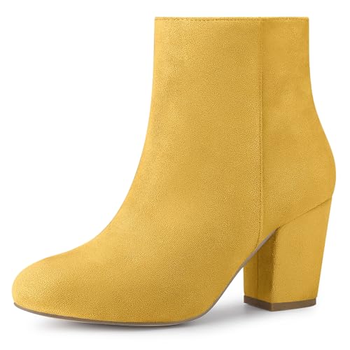 Bottines de Noël pour femme jaune Allegra K 40.5 pour illuminer vos soirées d'hiver