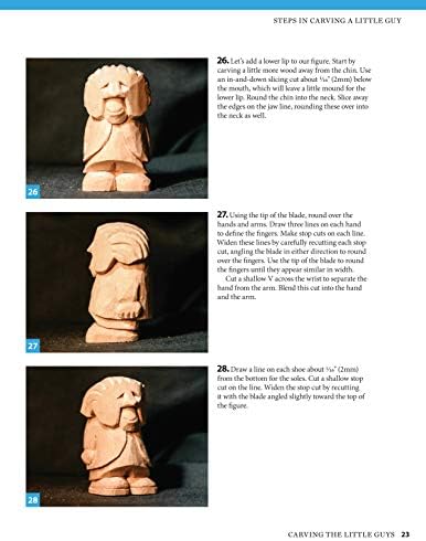 Carving the Little Guys: Easy Techniques for Beginning Woodcarvers