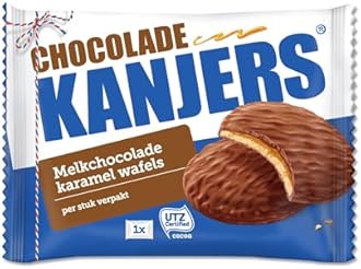 Kanjers - Choco-Caramel waffles - 24 pcs