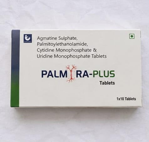 PALMIRA-PLUS | Agmatine Sulphate, Palmitoylethanolamide (PEA), Cytidine Monophosphate & Uridine Monophosphate Tablets | 1 x 10, PAck Of 17-picture-11