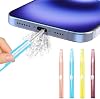 Limpiador de Puerto de Carga, Kit de Limpieza para Teléfono de 4 Piezas, Cepillos Mini y Gancho de Doble Lado Anti-Obstrucción para iPhone 16 Pro Max, Altavoz y Receptor, AirPods 4, Tablet, Cámara, etc. 2