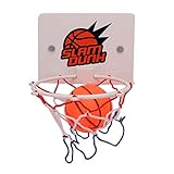 Basketball-Board, Reifen, Netz, Ball, Luftpumpe und anderes Installations-Kit sind in unserem Produkt enthalten und einfach zu installieren.