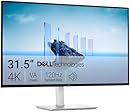 Dell 32 Plus 4K Monitor - S3225QS - 31.5-inch 4K (3840 x 2160) up to 120Hz 16:9 Display, VA Panel, AMD FreeSync Premium, 99% sRGB, 95% DCI-P3, 1500:1 Contrast Ratio, Comfortview Plus - Ash White