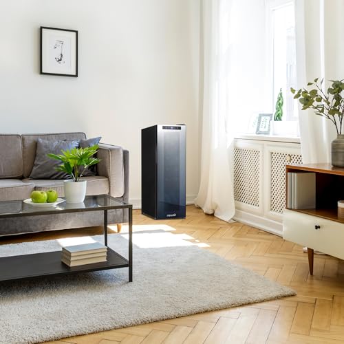 newair 12 bottle wine cooler refrigerator  shadow series  freestanding mirrored wine and beverage fridge with double-layer tempered glass door amp compressor cooling for reds whites amp sparkling wine