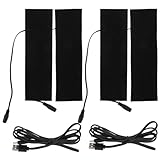 VINTORKY 2 Sets Carbon Fiber Heating Pad, Dual USB...