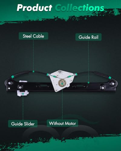 Image of SCITOO Power Window Regulator Without Motor for BMW for X3