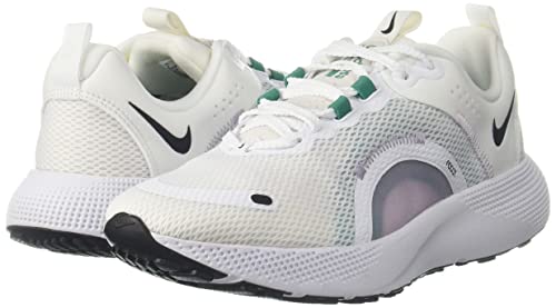 Nike Womens React Escape RN Running Trainers Cv3817 Sneakers Shoes (White/Black/Neptune Green/Doll, us_Footwear_Size_System, Adult, Women, Numeric, Medium, Numeric_8_Point_5)2