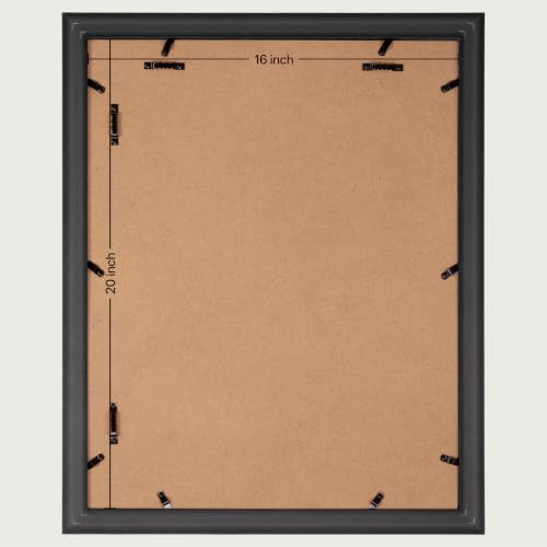 Image of eletecpro 16x20 Picture Frames Set of 2 with Clear Acrylic Cover, Gold | Ornate Vintage Gold Photo Frames Display 11x14 Photo with Mat or 16x20 without Mat for Home Wall Decor