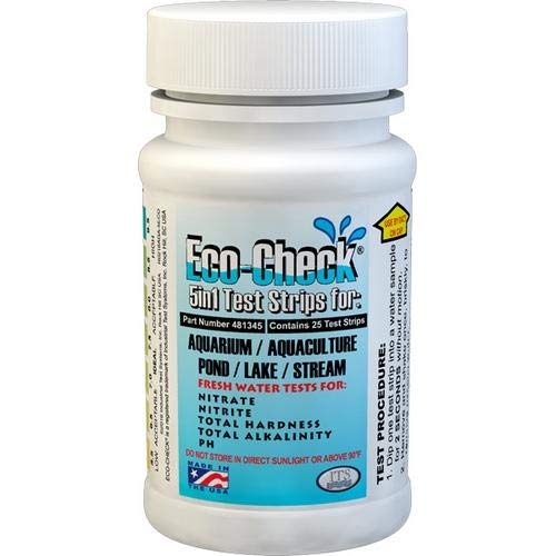 Industrial Test Systems 481345, Eco-Check 5-in-1 Test Strips (Pack of 17 pcs)