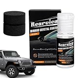 Keramikbeschichtung für Autos, 10 ml, hydrophobe Antibeschlag-Beschichtung aus Keramik, für Autos, LKWs, Windschutzscheiben, Scheinwerfer, Außenpflege, Schutz des Lackspiegels