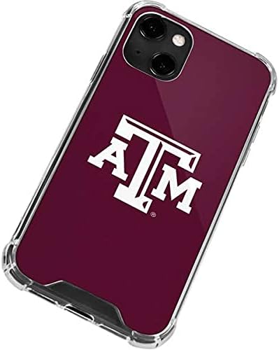 Skinit Clear Phone Case Compatible with iPhone 13 - Officially Licensed Texas A&M University TAM Design