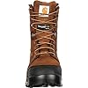 Carhartt Men's 8" Rugged Flex Insulated Waterproof Breathable Safety Toe Leather Work Boot CMF8389, Brown, 11 W US #2