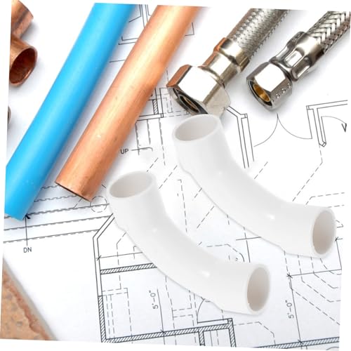 Codo de barrido de PVC ULTECHNOVO conector de tubería de cableado eléctrico 25 piezas 6