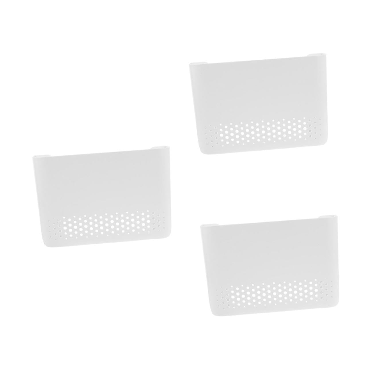 Estante para enrutador inalámbrico con rejillas de ventilación y soporte de plástico ABOOFAN