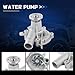 ZACHAGER 8V MD970338 MD972457 Water Pump for Mitsubishi 4G63 4G64，Excavator Engine Water Pump Replacement Parts