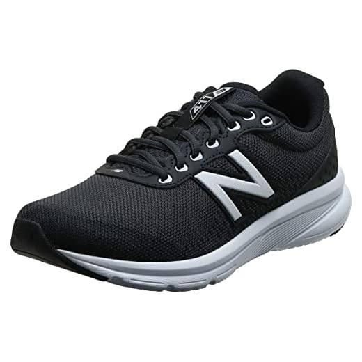 New Balance Herrar 411v2 gator löparsko, svart, 43 EU