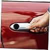 Ciieeo 4pcs Car Door Lock Cover Protector Durable Door Lock Covers for Automotive Protection Stylish Design Enhancing Vehicle Aesthetics Easy Peel and Stick Installation #5