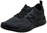 New Balance Men's Fresh Foam Arishi V3 Running Shoe, Black/Lead/Dark Silver Metallic, 10