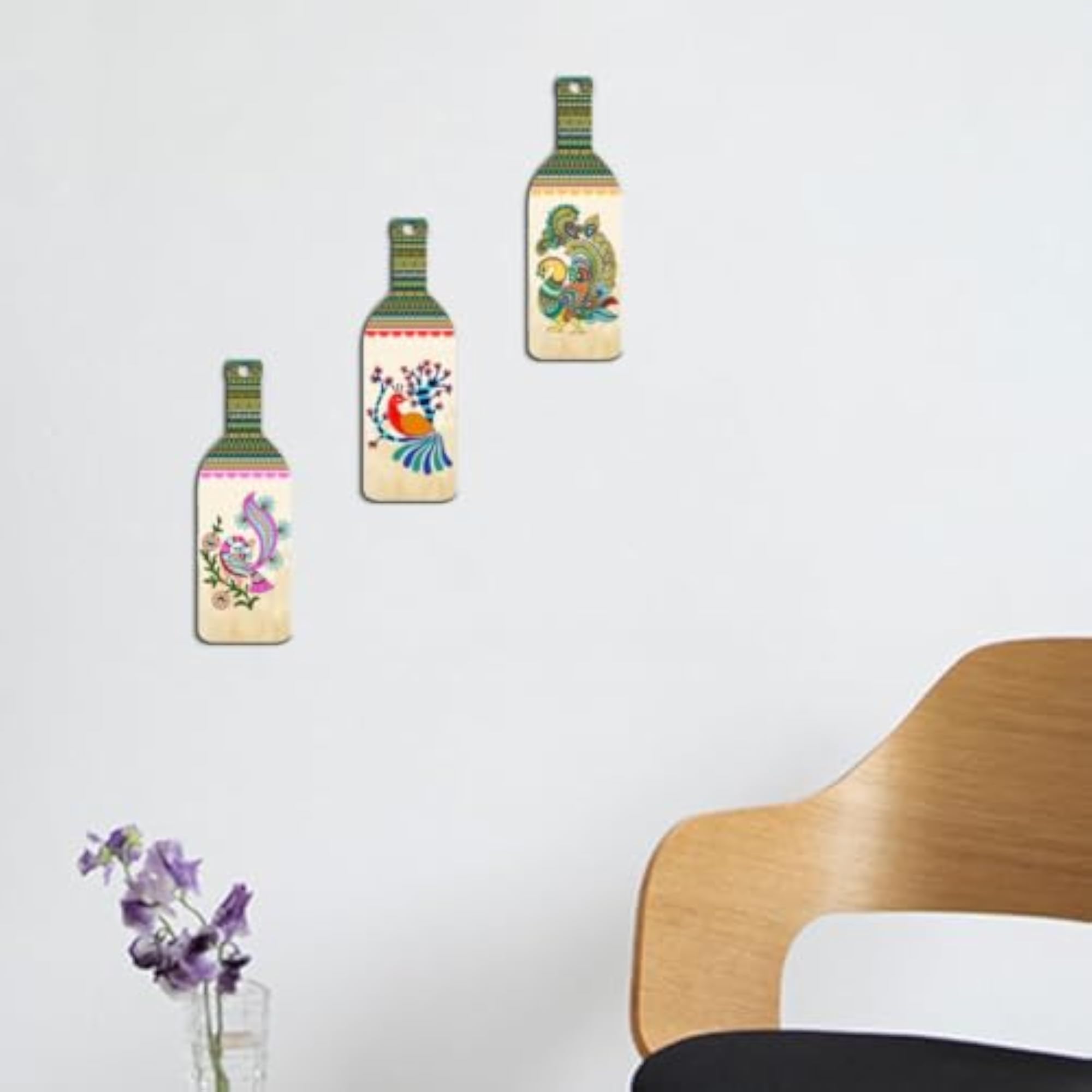 Wooden Wall Hanging Decor for Living Room