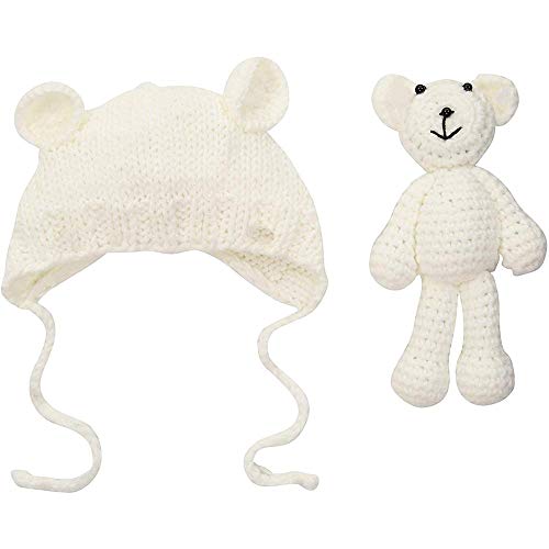 Newborn Baby Photo Shoot Props Boys Girls Crochet Knitted Hat