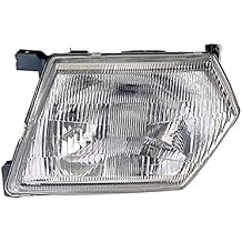 Left Headlight Compatible With Nissan Patrol GR II 1997 1998 1999 2000 2001 2002 2003 VP1132L Headlamp Driver Side Headlights Assembly Projector Front Light Car Lamp Chrome LHD