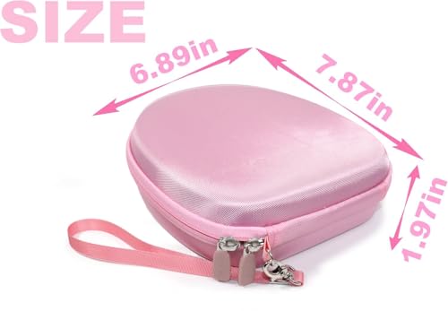 Image of Case for Bose QuietComfort Bluetooth Headphones with Microphone, QuietComfort 45, 35, 35 II, Replacement case only (Pink)