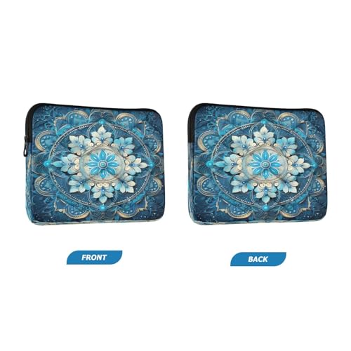 Funda para portátil de 13-14 pulgadas impermeable azul miniatura 2