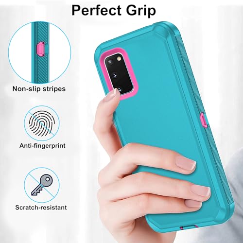 Coque Samsung S20 5G antichoc hybride robuste - Vert clair Asuwish