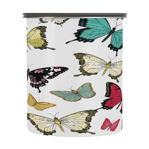 Vaso de café ATTX acero inoxidable 900ml con tapa hermética