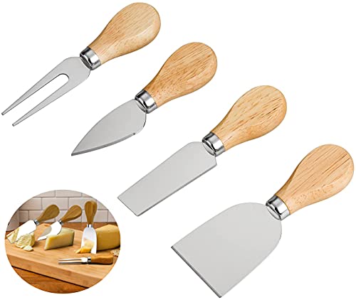 Kuou Stainless Steel Cheese Knife Set