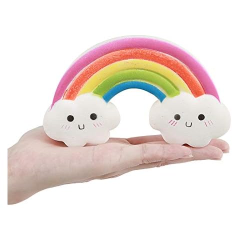 Anboor Squishies Rainbow Bridge Slow Rising Kawaii Scented Soft Squishies Toys Cover