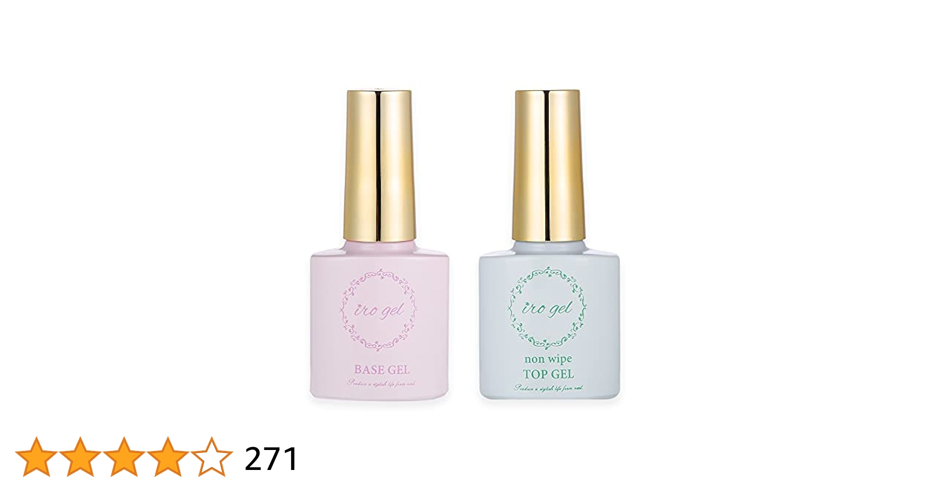 ☆NYCO GEL UV/LEDネイルランプ ベース・トップジェル☆ ☆NYCO GEL UV/LEDネイルランプ ベース・トップジェルセット