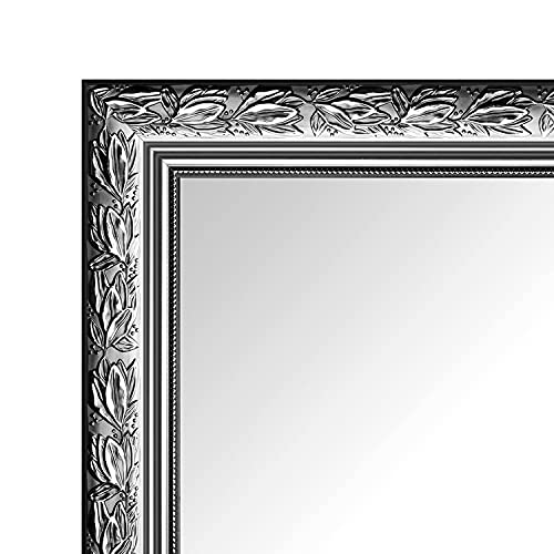 H&A Bathroom Mirror, Decorate Bathroom Mirrors For Wall, Rectangle Black Frame Modern Bathroom Wall Mounted Mirror For Living Room, Bedroom (Silver Frame 40’’ X 24’’)' #TOP6