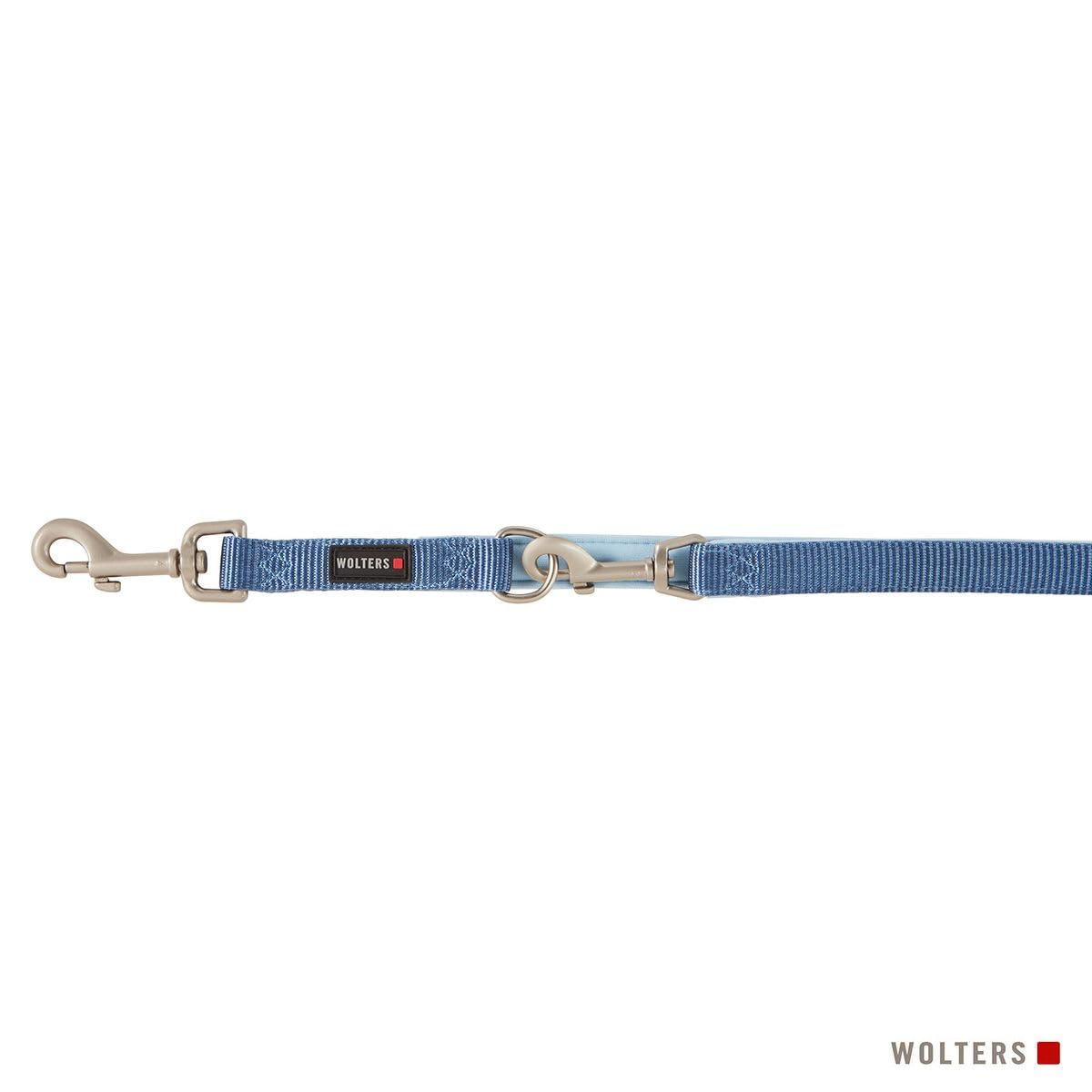 Wolters Führleine Professional Comfort, Farbe:Riverside Blue/Sky Blue, Größe:M 200 cm x 15 mm
