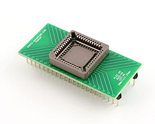 Proto-Advantage Pa0107Socket Plcc-44 Socket To Dip-44 Adapter (50 Mils / 1.27 Mm Pitch) #TOP4