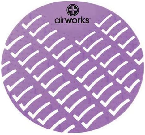 Pantalla para urinal AIRWORKS, Midnight Sky, Negro, paquete de 10 unidades miniatura 1