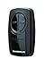 Chamberlain Group KLIK3U-BK Clicker Universal 2-Button Garage Door Opener Remote with Visor Clip, Black