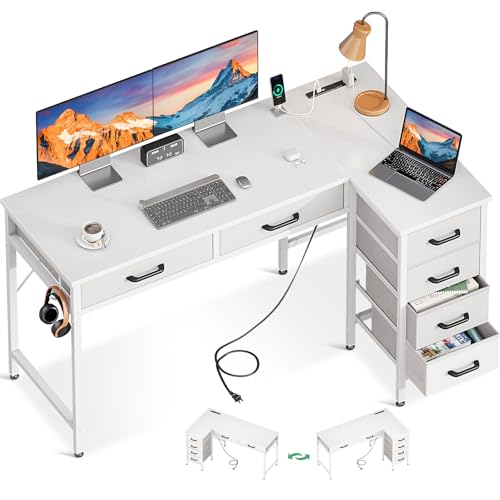 Amazon | AODK L字デスク パソコンデスク デスク ゲーミングデスク