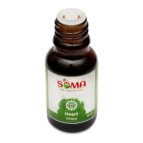 Image of Essential Oil | Aroms Oil | 15 ML | Oil for 7 Chakra | Heart Chakra Oil | Best for Aromatherapy | Helps in concentration & meditation | Pack of 1 |