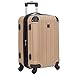 Travelers Club Midtown Hardside 4-Piece Luggage Travel Set, Tan