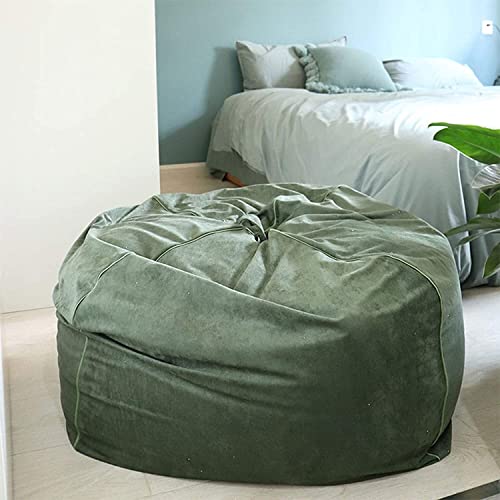 Merlin's Market Bean Bag Sofa Bean Bag Chair Cover (No Filler), Suede Material Comfortable And Breathable Sofa Cover Bean Bag Storage Cover For Stuffed Animal Storage Or Memory Foam (Color : Gray) #TOP2