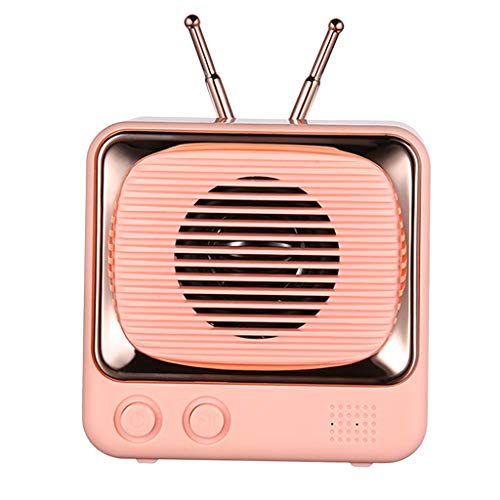 F Fityle Portable Bluetooth Retro Speaker Wireless Mini Vintage Speaker with Rich Bass Stereo Effect