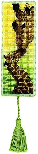 Royal Paris Giraffes Bookmark Cross Stitch Kit