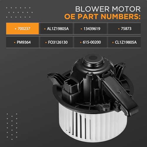 Image of HVAC Blower Motor 700237 Compatible with Ford F-150 2009-2014 / Expedition 2009-2017, Compatible with Lincoln Navigator 2009-2017, Heater Blower AC Fan for CL1Z19805A, PM9364 Blower