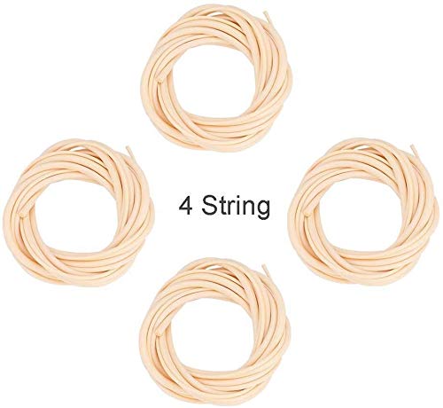 Cordes Ukulélé Acoustique Basse Cordes Ukulélé 4 PCS U-Bass Cordes Ukulélé Acoustique Basse Cordes Ukulélé 4 PCS U-Bass