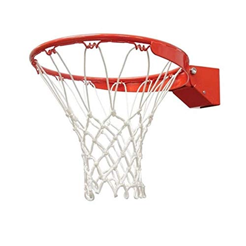 Rede de Basquete Oficial Nylon Fio 5mm Par Branco
