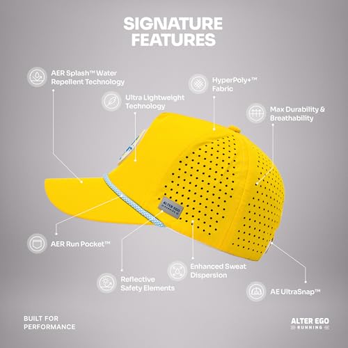Image of Alter Ego Traveler Splash Performance Hat - Lightweight, Water-Repellent, Breathable Cap for Running for Men & Women