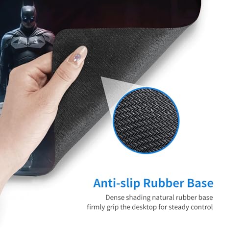 Image of BESTOR Ultra-Smooth Surface, Anti-Fray Laser Cut Edges, Non-Slip Rubber Base Desk Mat - Large Gaming Mouse Pad Waterproof Surface Mouse pad for Laptop (Multy Color)