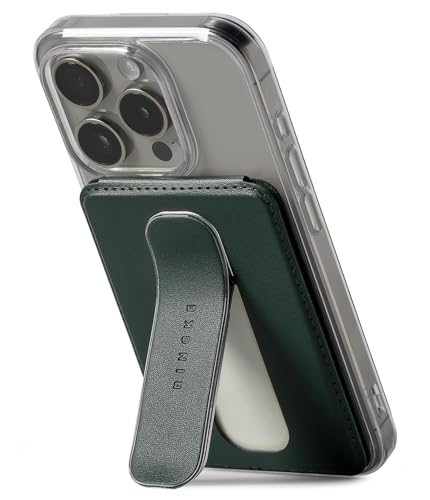 Portefeuille poignée de doigt pour téléphone l'accessoire vert foncé idéal en voyage